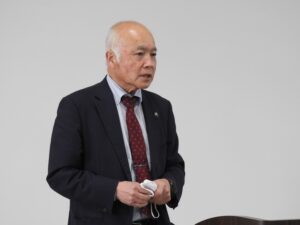 開会挨拶 当法人 会長 一貫坂 彰